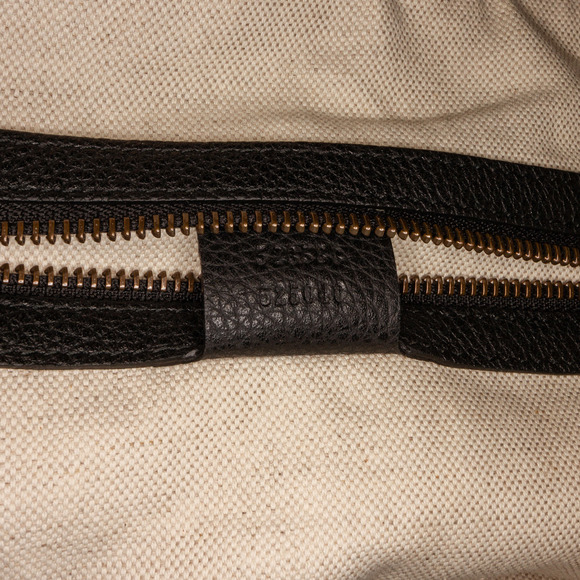 Pre-Loved Gucci Logo Half Moon Hobo - Picture 8 of 12